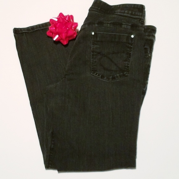 Chico's Denim - Chico's Platinum Black Jeans